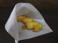 串刺し　梅どり